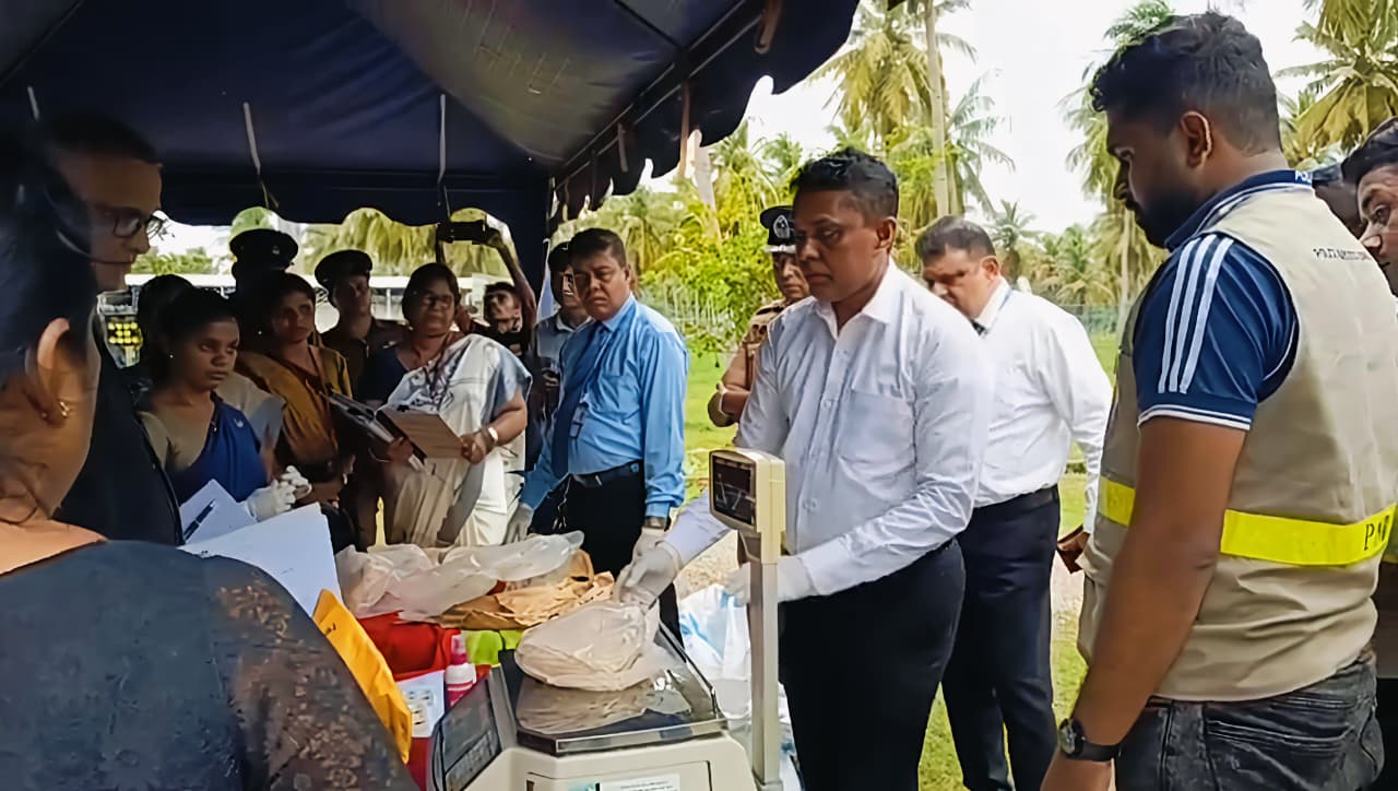 170 கிலோவுக்கும் அதிகமான  போதைப்பொருள் அழிப்பு