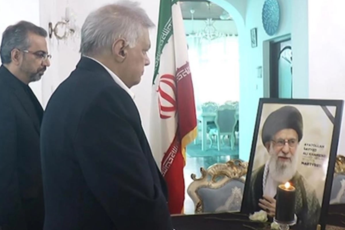 கமேனியின் மறைவுக்கு முன்னாள் ஜனாதிபதி ரணில் இரங்கல்