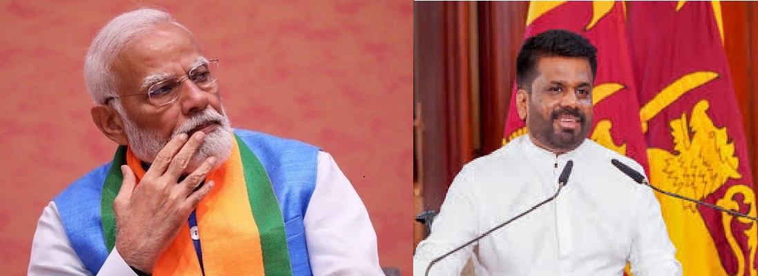 இந்திய பிரதமருக்கு ஜனாதிபதி அநுர நன்றி