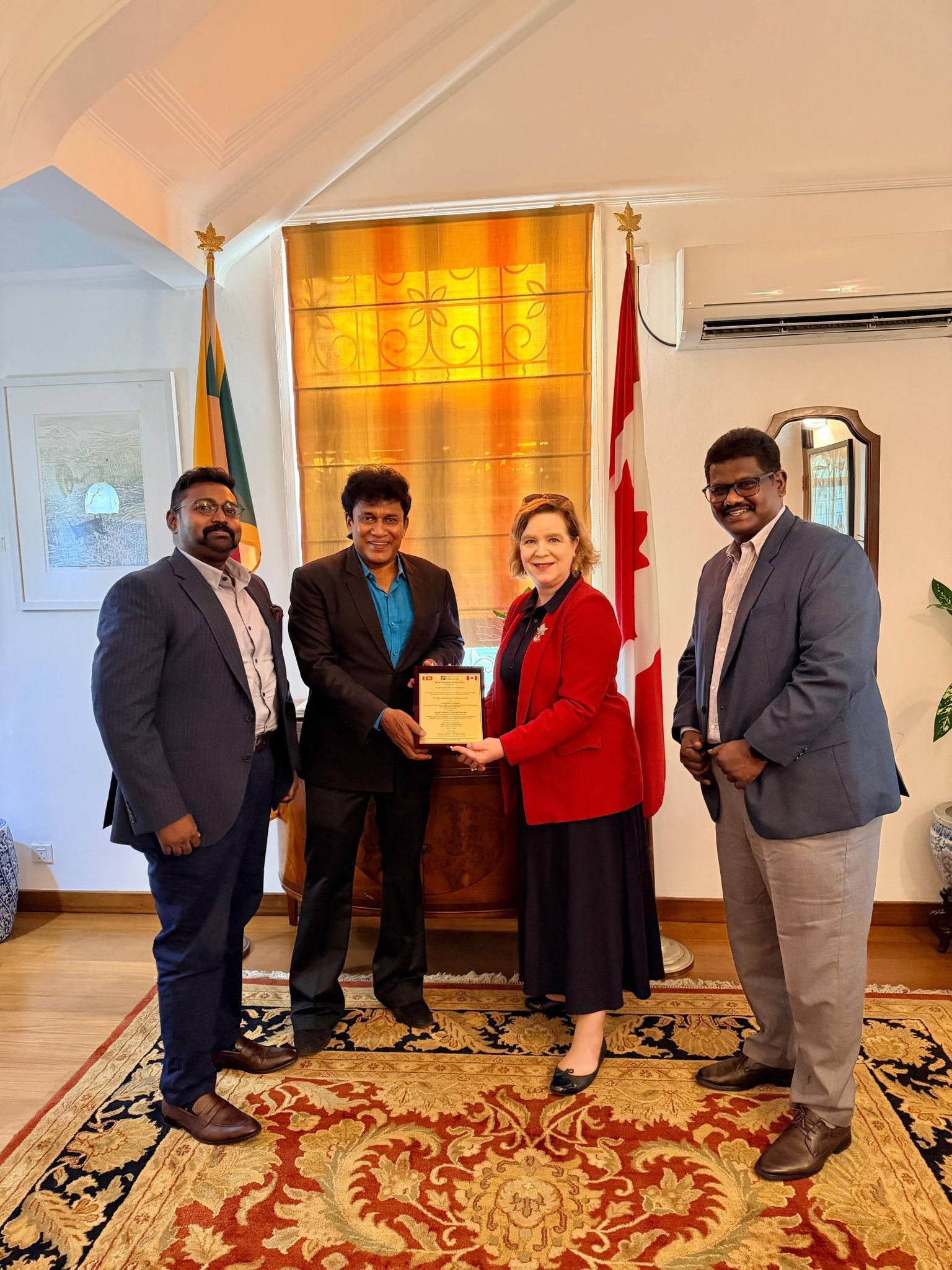 கனடிய உயர்ஸ்தானிகருடன் மனோகணேசன் சந்திப்பு