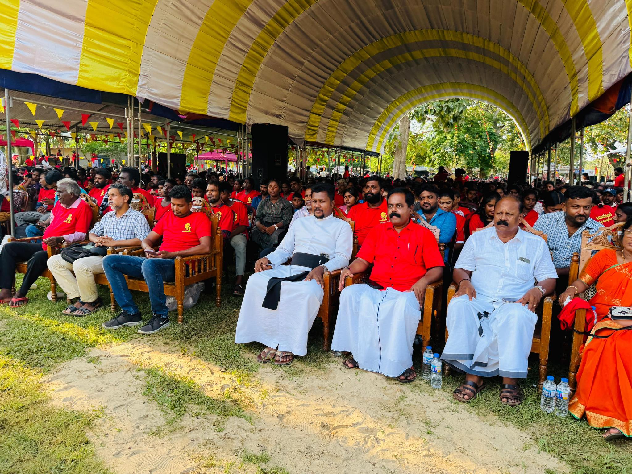 சுயநிர்ணய கோரிக்கை  இலட்சியத்தை அடைவோம் - தமிழ்த் தேசிய மே தினப் பிரகடனத்தை வெளியிட்டு சிறிதரன் எம்.பி.