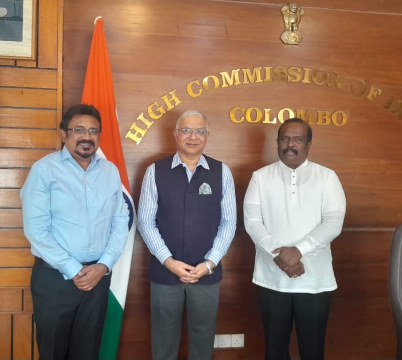 இந்திய உயர்ஸ்தானிகருடன்  ரெலோ சந்திப்பு