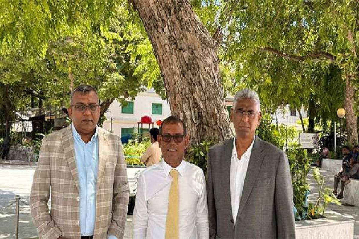 அனோஜனை பாதுகாக்க  மாலைத்தீவின் முன்னாள் ஜனாதிபதி முகமது நஷீட் பூரண ஆதரவு