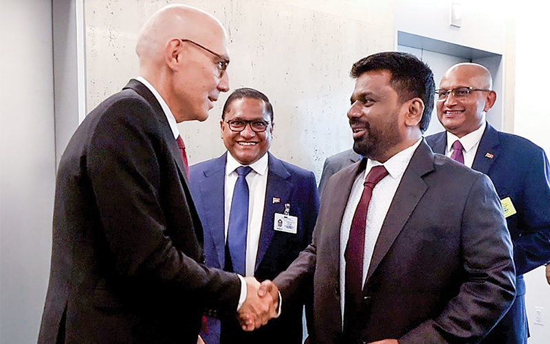 ஜனாதிபதி மற்றும் ஐக்கிய நாடுகள் சபையின் மனித உரிமைகள் உயர்ஸ்தானிகர் சந்திப்பு