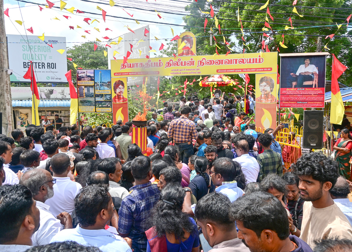 தமிழர் தாயகமெங்கும் தியாக தீபம் திலீபனின் இறுதி நாள் நினைவேந்தல் அனுஷ்டிப்பு