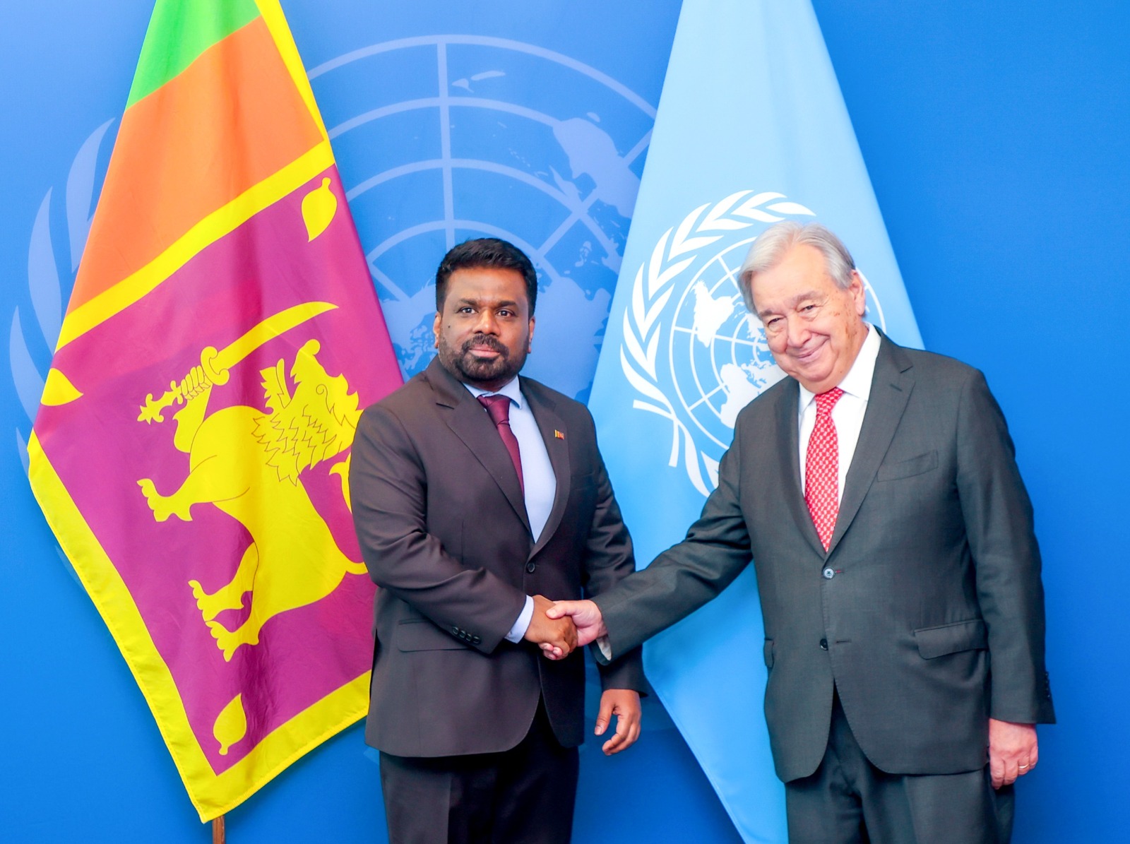 ஐ.நா பொதுச்செயலாளருடன் ஜனாதிபதி அநுர சந்திப்பு