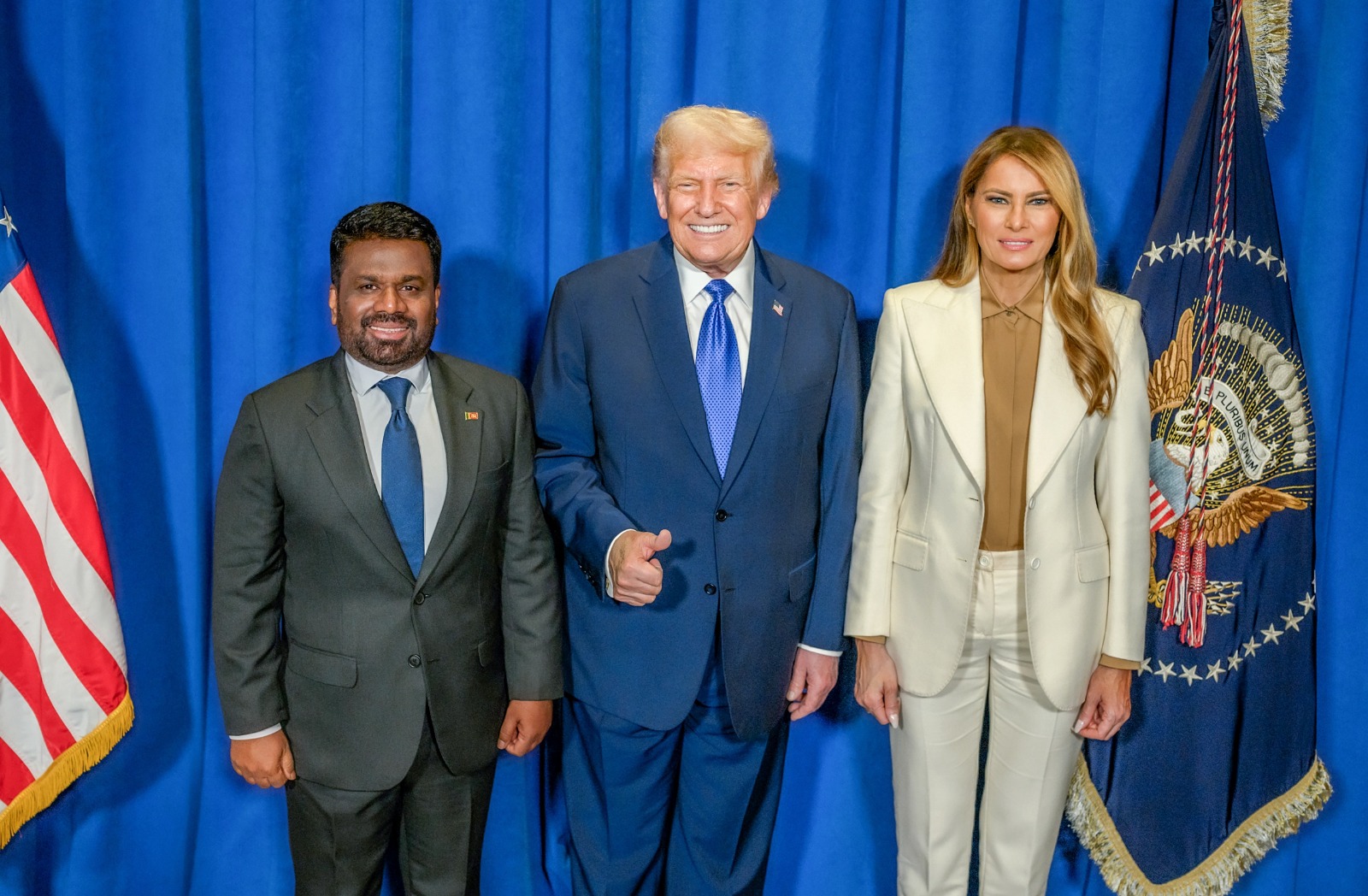 அமெரிக்க ஜனாதிபதி டிரம்பை சந்தித்த ஜனாதிபதி அநுரகுமார