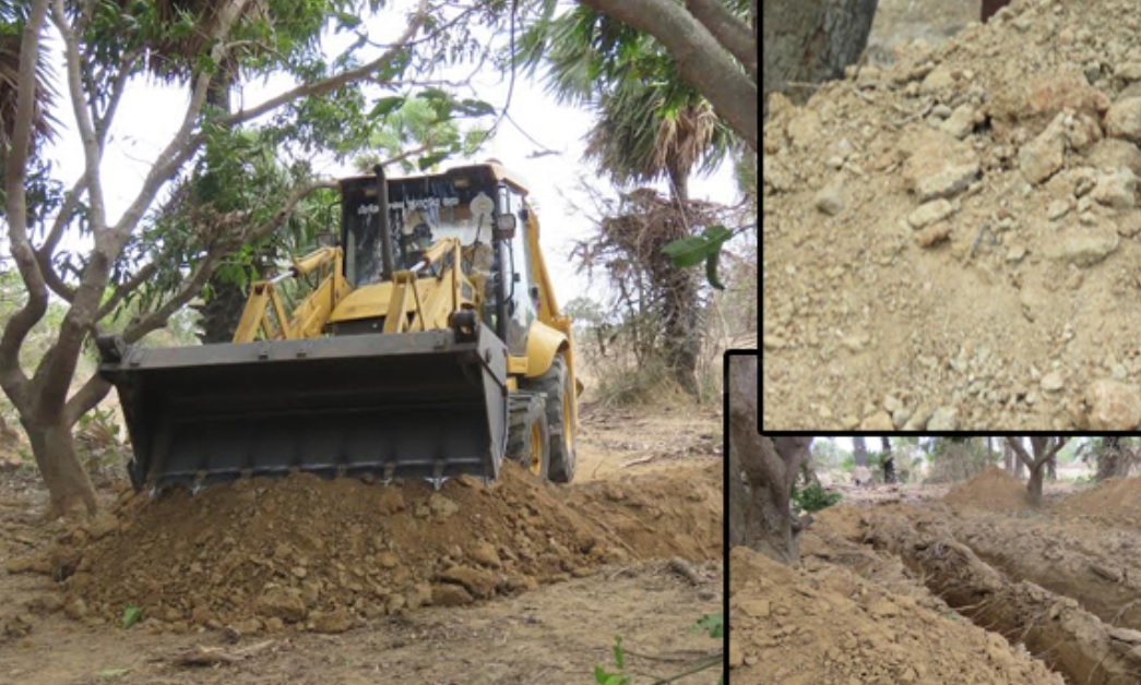 விடுதலைப்புலிகளின் ஆயுதங்கள், தங்கத்தை தேடி அகழ்வு