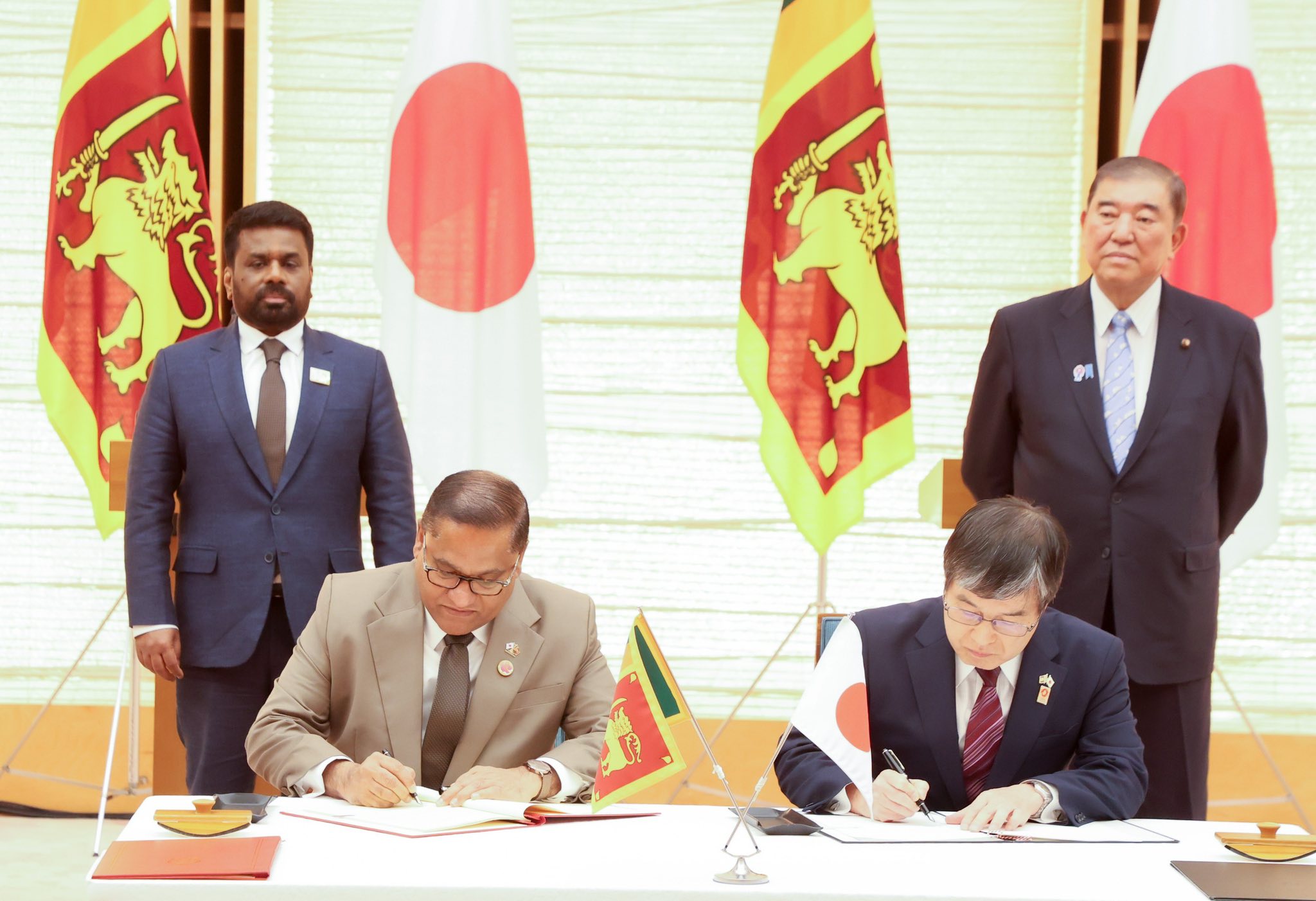 ஜனாதிபதி அநுரகுமார,ஜப்பான் பிரதமர் சந்திப்பு