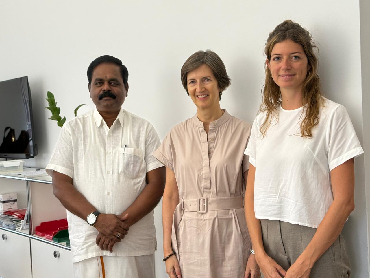 சுவிஸ் தூதுவரை சந்தித்து கலந்துரையாடிய சிறீதரன் எம்.பி