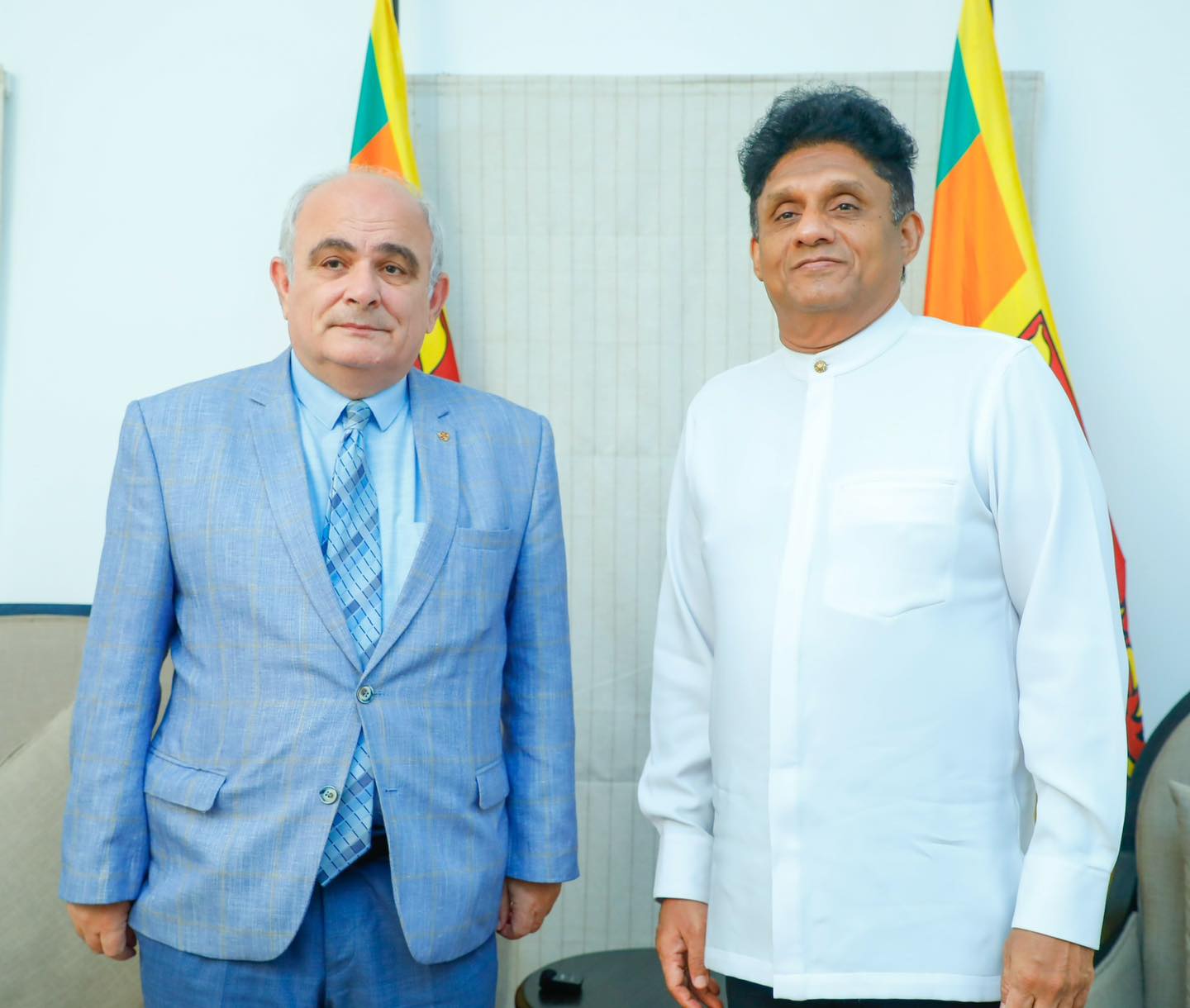 ரஷ்ய தூதுவருடன்  எதிர்க்கட்சிதலைவர் சந்திப்பு