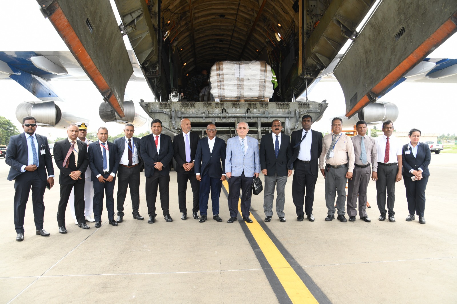 ரஷ்யாவிலிருந்து 35 தொன்  நிவாரணப்பொருட்கள்