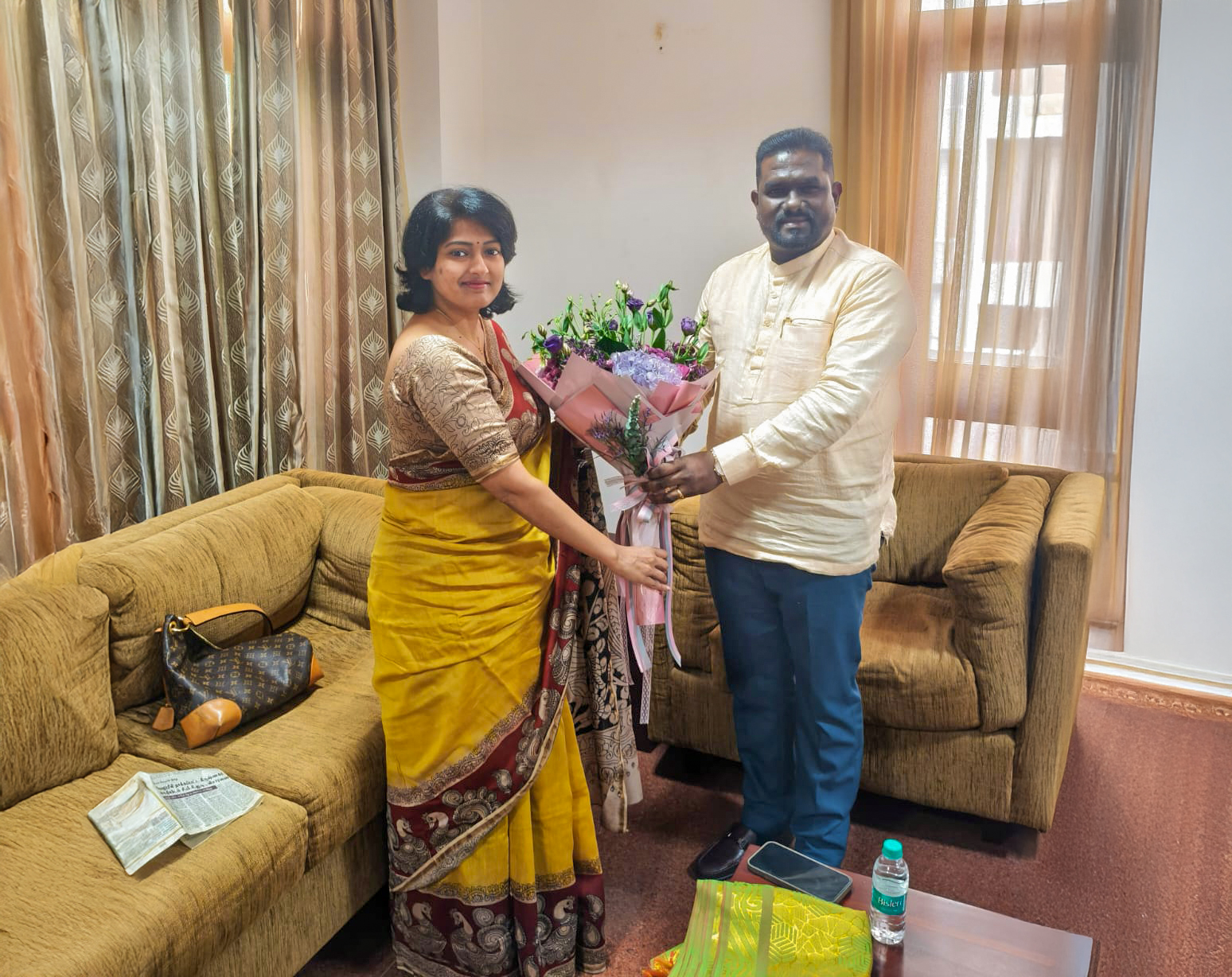 தமிழகத்தில் முக்கிய பிரதிநிதிகளை சந்தித்த பிரதி அமைச்சர் பிரதீப்