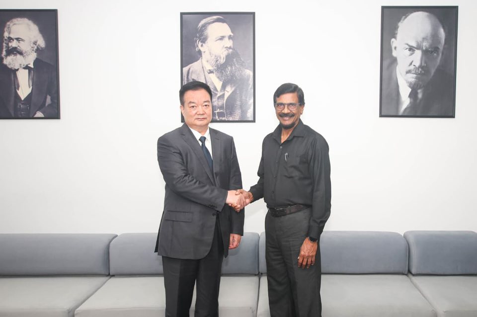 சீன கம்யூனிஸ்ட் கட்சியின்  20ஆவது மத்திய குழுவின் உறுப்பினர் ரில்வின் சந்திப்பு