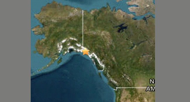 அலாஸ்கா-கனடா எல்லைப் பகுதியில் 7.0 ரிக்டர் அளவில் நிலநடுக்கம்