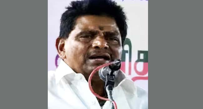 முதல்வர் விஜயை அவதூறு செய்ததாக திமுக எம்.எல்.ஏ ராதாகிருஷ்ணன் கைது
