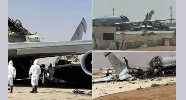 சவூதி விமான தளத்தின் மீதான தாக்குதலில் 700 மில்லியன் டாலர் மதிப்புள்ள அமெரிக்க விமானம் நாசம்: ஈரான்