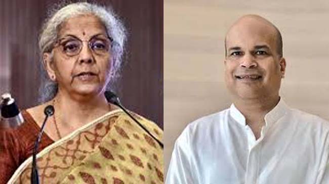 நிதியமைச்சர் நிர்மலா சீத்தாராமனுடன் சந்திப்பு மிலிந்த மொரகொட