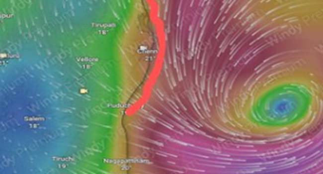 வங்கக் கடலில் உருவாகும் புயலால் தமிழகம், ஆந்திராவுக்கு கனமழைக்கு வாய்ப்பு